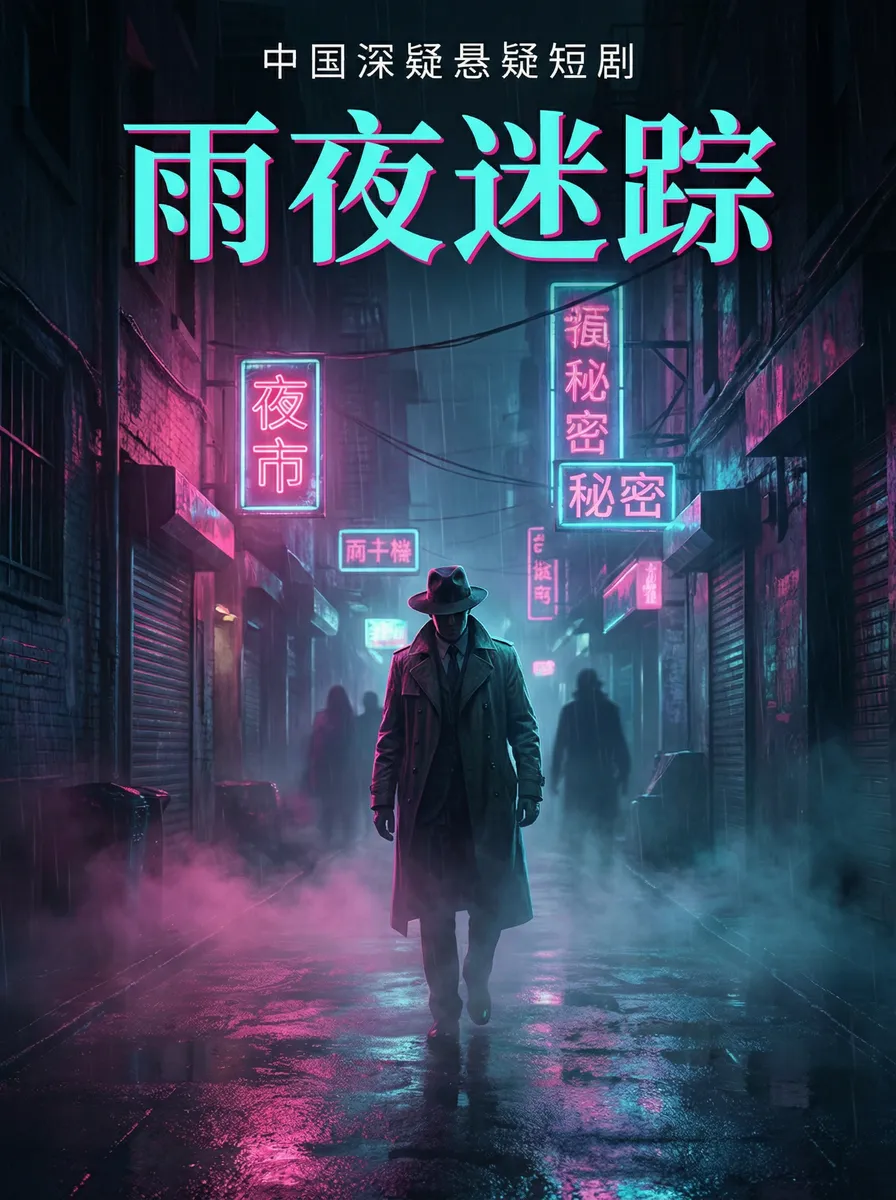 王者荣耀12月6日停服一天 悬疑追踪短剧 - 雨夜迷踪海报